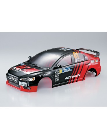Killerbody Body 1/10 Mitsubishi Lancer Evo X Rally-racing