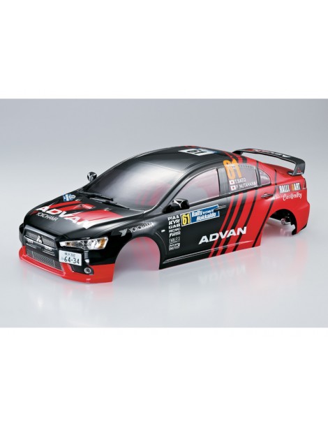 Killerbody Body 1/10 Mitsubishi Lancer Evo X Rally-racing