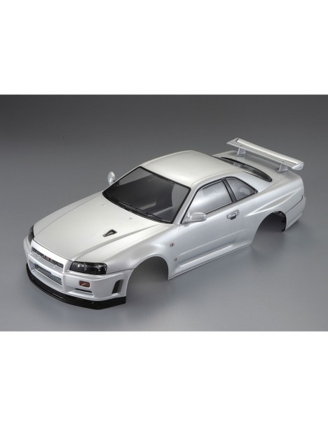 Killerbody Body 1/10 Nissan Skyline R34 Pearl-white