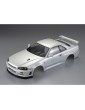 Killerbody Body 1/10 Nissan Skyline R34 Pearl-white