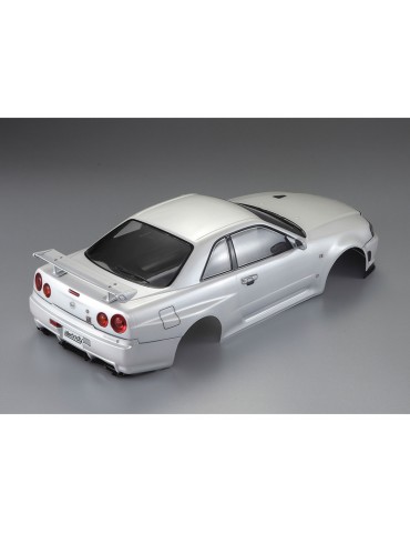Killerbody Body 1/10 Nissan Skyline R34 Pearl-white