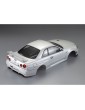 Killerbody Body 1/10 Nissan Skyline R34 Pearl-white