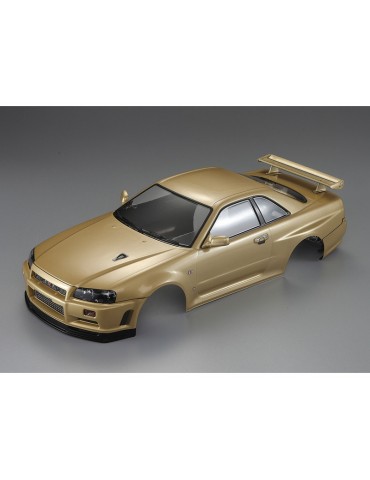 Killerbody Body 1/10 Nissan Skyline R34 Champaign-gold
