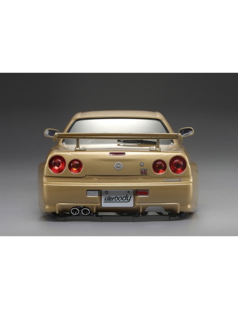Killerbody Body 1/10 Nissan Skyline R34 Champaign-gold