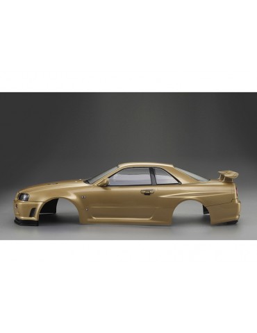 Killerbody Body 1/10 Nissan Skyline R34 Champaign-gold