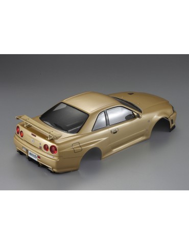 Killerbody Body 1/10 Nissan Skyline R34 Champaign-gold
