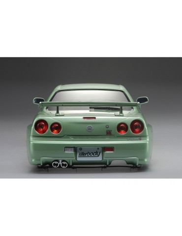 Killerbody Body 1/10 Nissan Skyline R34 Champaign-green