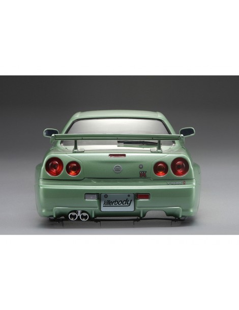 Killerbody Body 1/10 Nissan Skyline R34 Champaign-green