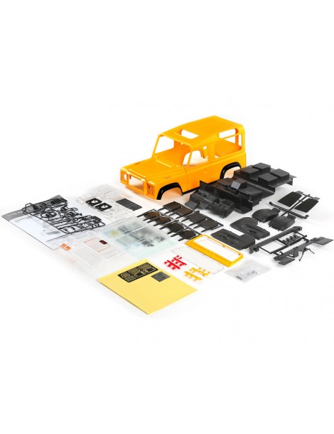 Killerbody Body 1/10 Land Rover Defender 90 yellow