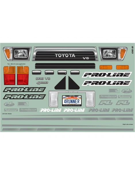 Pro-Line Body 1/10 1991 Toyota 4Runner: Crawlers 313mm