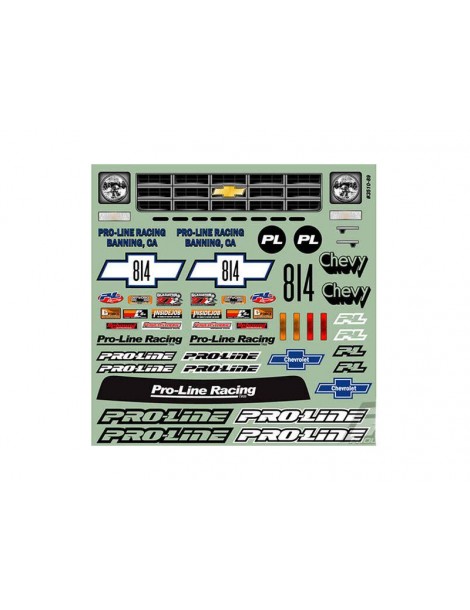 Pro-Line Body 1/10 1978 Chevy C-10 Race Truck: Short Course