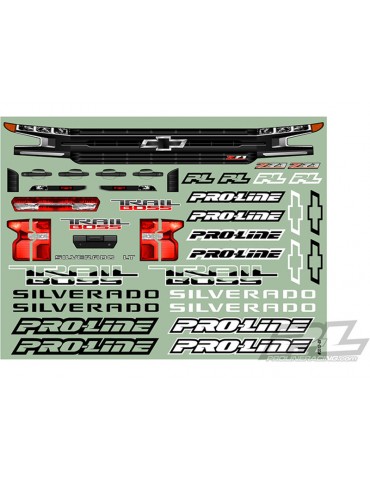 Pro-Line Body 1/10 2019 Chevy Silverado Z71 Trail Boss: Short Course
