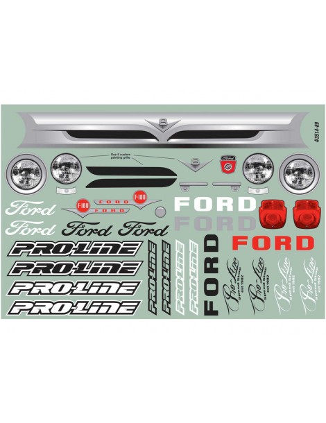 Pro-Line Body 1/10 1956 Ford F-100: Pro-Touring
