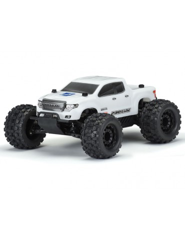 Pro-Line Body 1/10 Pre-Cut Brute Bash Armor (White): Stampede 4x4