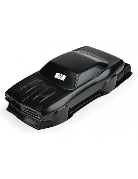 Pro-Line Body 1/10 1972 Plymouth Barracuda Motown Missile (Black): Drag Car