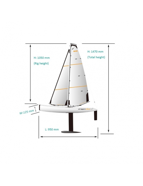 Dragon Flite 95 Sail Boat PNP