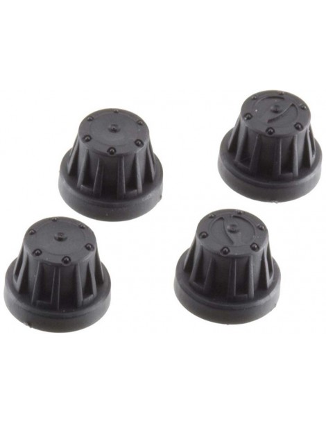 Axial Hub Cover Set Black (4)