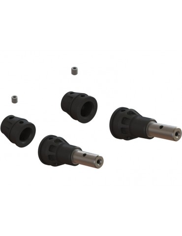 Arrma CVD Driveshaft Diff Outdrives & Wheel Axles (2)