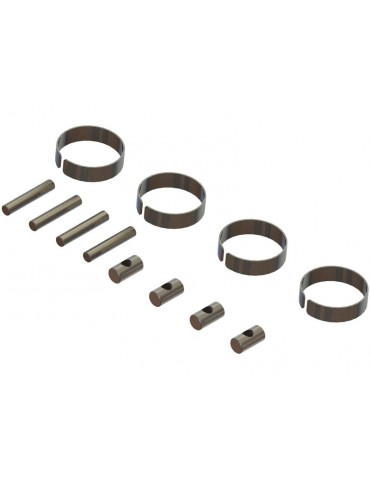 Arrma CVD Driveshaft Metal Fittings (2)