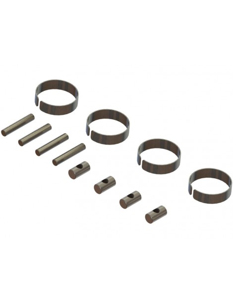 Arrma CVD Driveshaft Metal Fittings (2)