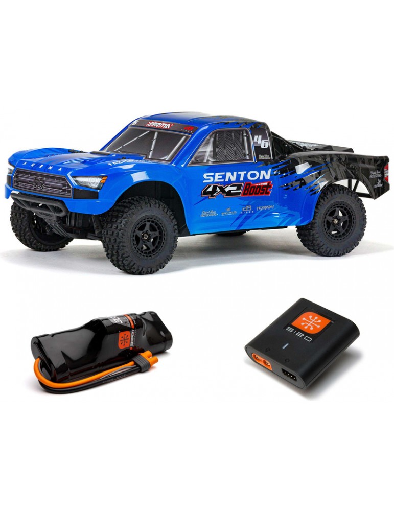 Arrma 1/10 Senton 4x2 Boost Mega RTR Blue