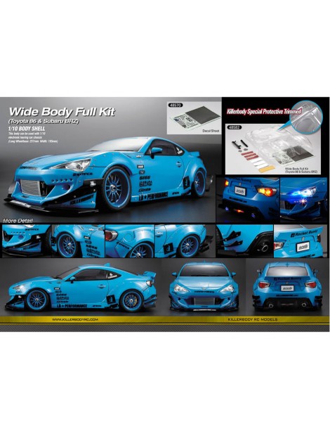 Killerbody Wide Body No1: Toyota 86, Subaru BRZ