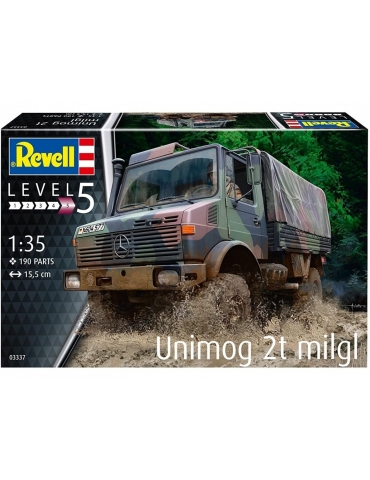 Revell - Unimog 2t milgl, 1/35, 03337