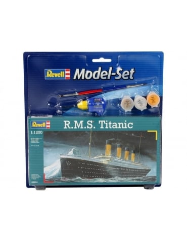 Revell - R.M.S. Titanic dovanų komplektas, 1/1200, 65804