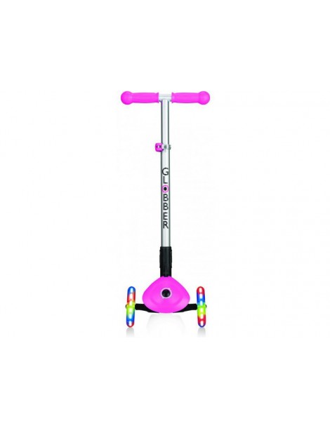 Globber - Scooter Primo Foldable Lights Red
