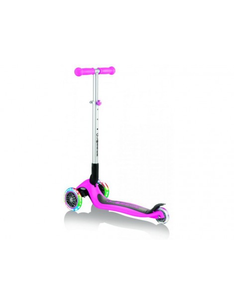 Globber - Scooter Primo Foldable Lights Red
