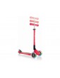 Globber - Scooter Primo Foldable Lights Red