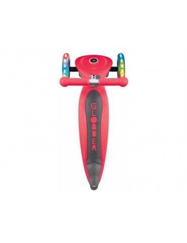Globber - Scooter Primo Foldable Lights Red