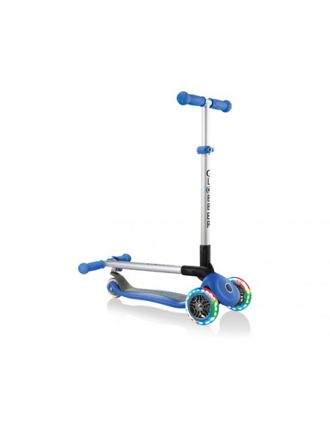 Globber - Scooter Primo Foldable Lights Red