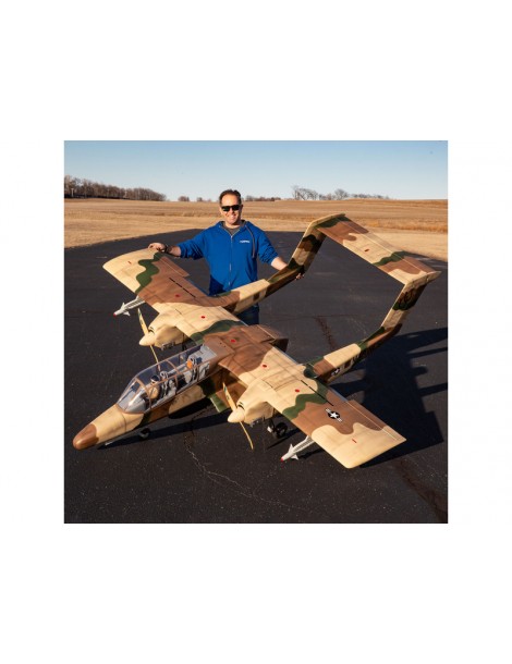 Hangar 9 OV-10 Bronco 30cc ARF w/ Landing Gear Set
