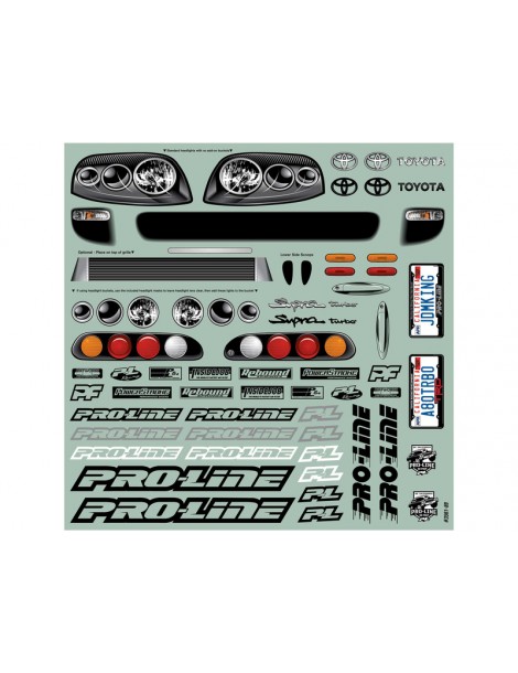 Pro-Line Body 1/10 1995 Toyota Supra: Drag Car