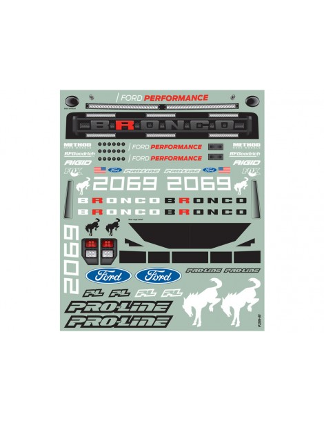 Pro-Line Body 1/10 Ford Bronco R: Short Course