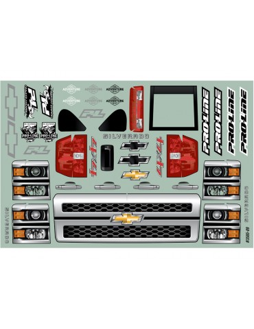 Pro-Line Body 1/10 Chevrolet Silverado Prerunner 2015 (313mm)
