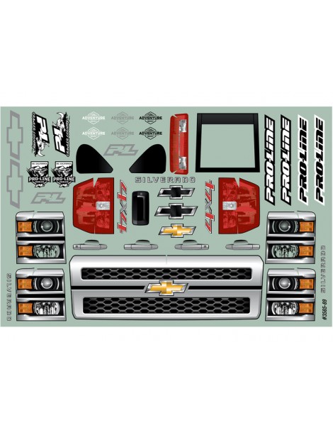 Pro-Line Body 1/10 Chevrolet Silverado Prerunner 2015 (313mm)