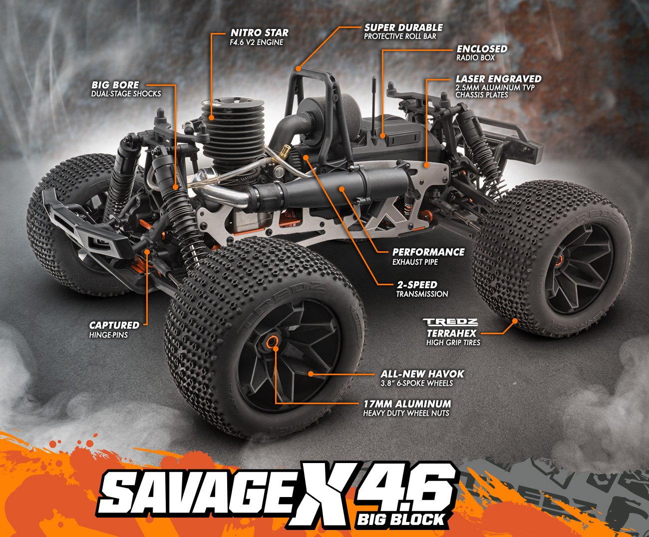HPI Savage X 4.6 GT-6